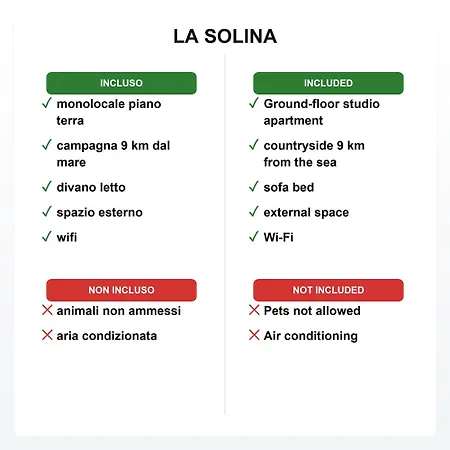 La Solina A By Zoom In Earth דירה ביבונה